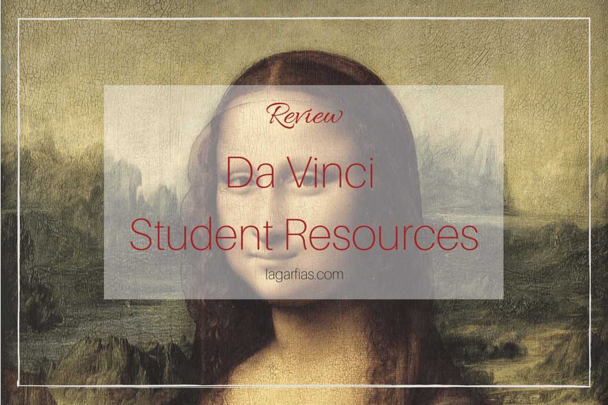 Resources to teach about da Vinci in your #homeschool
